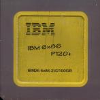 Процессор Socket-7 IBM 6x86 P120+ 100MHz, IBM26 6x86-2V2100GB, USA золото "!"