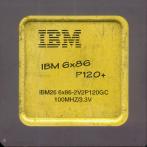 Процессор Socket-7 IBM 6x86 P120+ 100MHz, IBM26 6x86-2V2P120GC, золото "!"