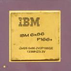 Процессор Socket-7 IBM 6x86 PR166+ 133MHz, IBM26 6x86MX-2V2P166GE, USA золото "!"