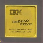 Процессор Socket-7 IBM 6x86 PR200 66MHz, IBM26x86MX-BVAPR200GD, золото "!"