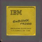 Процессор Socket-7 IBM 6x86 PR266 66MHz, IBM26x86MX-BVAPR266GE, золото "!"