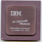 Процессор Socket-7 IBM 6x86MX PR300 66MHz, IBM26x86MX-DVAPR300HF, коричневый "!"