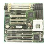 Материнская плата Socket-3 noname Ver 1.2 ALI M1489 A1/4simm72/3xPCI/4xISA/MIO AT "!"
