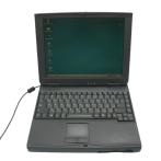Ноутбук Excimer Intel Pentium MMX 266MHz/32Mb+64Mb/HDD 2067Mb/FDD/CD-rom/Lan,PCMCI,/USB/12"/Win98 + БП 18v состояние на 4 "!"