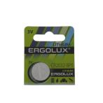Батарейка Ergolux CR2032