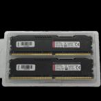 Оперативная память DIMM DDR4 16Gb, 2x8Gb, 2400Mhz PC-19200 Kingston HyperX Fury HX424C15FBK2/16 "!"