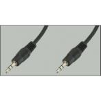 Кабель звуковой Premier 5-032 CCA-404-1,5M, джек 3.5 - джек 3.5, 1,5м, черный