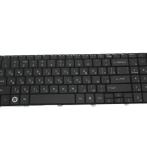 Клавиатура для ноутбука MSI CR640, CX640, A6400/DNS 0123259, 0123308, 0123974, A15HE, A15HC, A17HC, черная, горизонтальный энтер, KBD-MSI-27