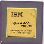 Процессор Socket-7 IBM 6x86 PR200 75MHz, IBM26x86MX-AVAPR200GA, USA золото "!"