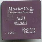 Сопроцессор 387 USLI system Math Co DX 40MHz Philippines 68-pin PLCC керамика "!"