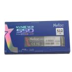 Накопитель SSD M.2 2280 512Gb Netac N930E Pro, NT01N930E-512G-E4X-N, NVMe PCIe 3.0 x4