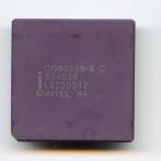 Процессор 286 Intel CG80286-6 Malay 68-pin PLCC "!"
