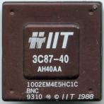 Сопроцессор 387 IIT 3C87-40 Philippines металл "!"