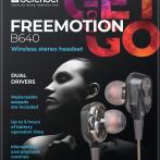 Наушники Defender FreeMotion B640 Bluetooth беспроводные, вкладыши с микрофоном, черный
