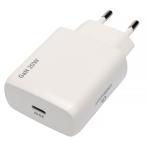 Сетевое зарядное устройство Cablexpert MP3A-PC-59 20Вт 3A QC4.0/PD 1xTypeC белый пакет