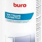 Салфетки чистящие влажные для ЖК-экранов BURO, 100шт