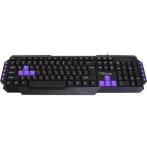 Клавиатура Qumo Desert Eagle Pro 21742, USB, игровая чёрная