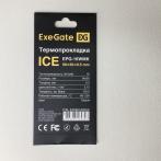 Термопрокладка Exegate Ice EPG-16WMK 50х90x0.5 мм, 16Вт/m.k <EX296142RUS> теплопроводящая клейкая двухсторонняя