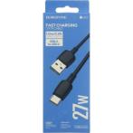 Кабель USB 2.0 AM/USB Type-C 1м Borofone BX93 черный