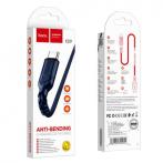Кабель USB 2.0 AM/USB Type-C 1м синий hoco X59