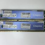 Оперативная память DIMM DDR3 8Gb, 2x4Gb, 1333Mhz PC-10600 Kingston HYPERX blu. KHX1333C9D3B1K2/8G односторонняя "!"
