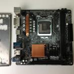 Материнская плата S-1151 AsRock H110M-ITX Rev 1.00 H110/2xDDR4/SATA/Lan/USB3.0/DVI-D/HDMI/Sb/mITX "!"