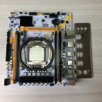 Мат. плата S-2011v3 Qiyida X99 E5-D4 H81/4xDDR4/USB3.0/M.2/PCI-E/Sb/mATX + Процессор Intel Xeon E5-2630v3, 8x/16x ядер+ 16Гб ОЗУ DDR4 ECC "!"