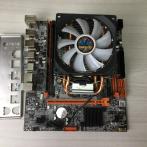 Мат. плата S-2011 QIYIDA X99 4xDDR4/PCI-E/Sb/mATX + Процессор Intel Xeon E5-2670v3, 16Гб ОЗУ DDR4 ECC "!"