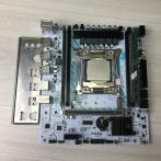 Мат. плата S-2011v3 X99 D4 LJ IT HM55/4xDDR4/PCI-E/Sb/GLan/mATX + Процессор Intel Xeon E5-2650v3, 10 ядер+ 16Гб ОЗУ DDR4 ECC "!"