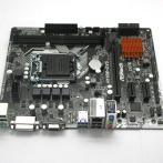 Материнская плата S-1151 AsRock H110M-DVS, H110/2xDDR4/SATA/Lan/USB3.0/DVI/VGA/Sb/mATX "!"