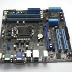 Материнская плата S-1156 ASUS P7H55-M SI H55/4xDDR3/SVGA/DVI/HDMI/GbLAN/Sb/mATX, без планки "!"