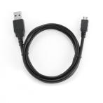 Кабель USB 2.0 A/microB, 5pin, 30см, экран, Gembird/Cablexpert, CCP-mUSB2-AMBM-0.3M
