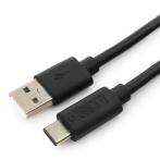 Кабель USB 2.0 AM/USB Type-C 1м Cablexpert, CCB-USB2-AMCMO2-1MW, белый, BOX