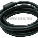 Кабель DVI-D dual link Gembird/Cablexpert, 25M/25M, 1.8m, экран, феррит. кольца, CC-DVI2-6C