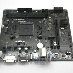 Материнская плата S-AM4 ASRock A320M-HDV AMD A320/2DDR4/PCI-E/VGA/DVI/HDMI/LAN/M.2/Sb/mATX без планки "!"
