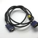 Кабель VGA 15M - 15M Gembird/Cablexpert, экран. ферит. кольца, CC-PVGA-6, черный БУ "!"