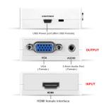 Переходник HDMI ---, VGA, 1080p конвертер "!"