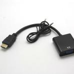 Переходник HDMI вход - VGA выход Cablexpert A-HDMI-VGA-003 19M/15F 15см аудиовыход Jack3.5