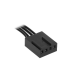 Вентилятор корпуснй 120мм ID-COOLING TF Series TF-12025-BLACK 4pin/pwm