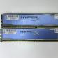 Оперативная память DIMM DDR3 8Gb, 2x4Gb, 1333Mhz PC-10600 Kingston HYPERX blu. KHX1333C9D3B1K2/8G односторонняя "!"