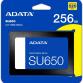 Накопитель SSD 256Gb A-Data SU650, ASU650SS-256GT-R, 2.5" SATA III