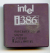 Процессор 386 Intel DX-25 A80386DX-25 IV SX218 Malay керамика "!"- sn: 239449