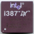 Сопроцессор 387 Intel DX-16-33 A80387DX-16-33 USA керамика "!"- sn: 214502