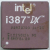 Сопроцессор 387 Intel DX-16-33 A80387DX-16-33 USA керамика "!"- sn: 239446