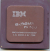 Процессор Socket-7 IBM 6x86MX PR300 66MHz, IBM26x86MX-DVAPR300HF, коричневый "!"- sn: 216912